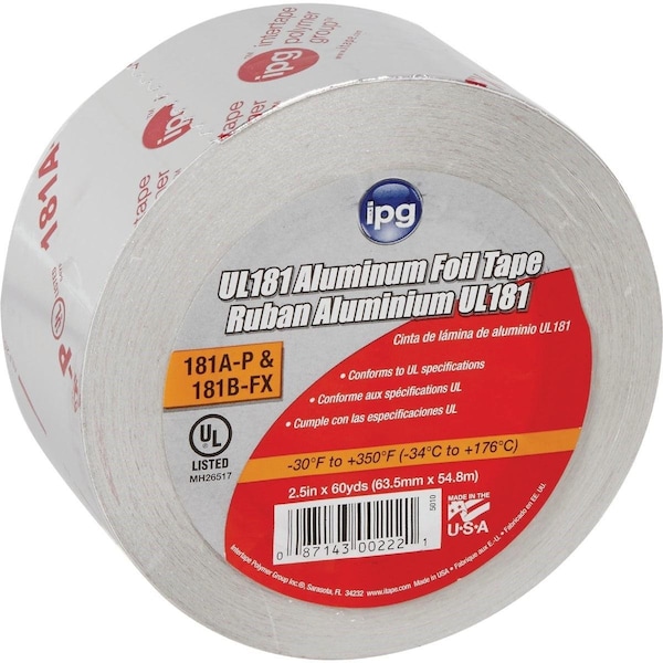 Intertape 2-1/2 In. x 60 Yd. UL 181 Aluminum Foil Tape 99607 - main